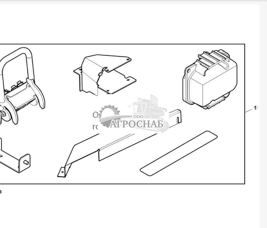 Single Point Conversion W Hoses, Attachment 